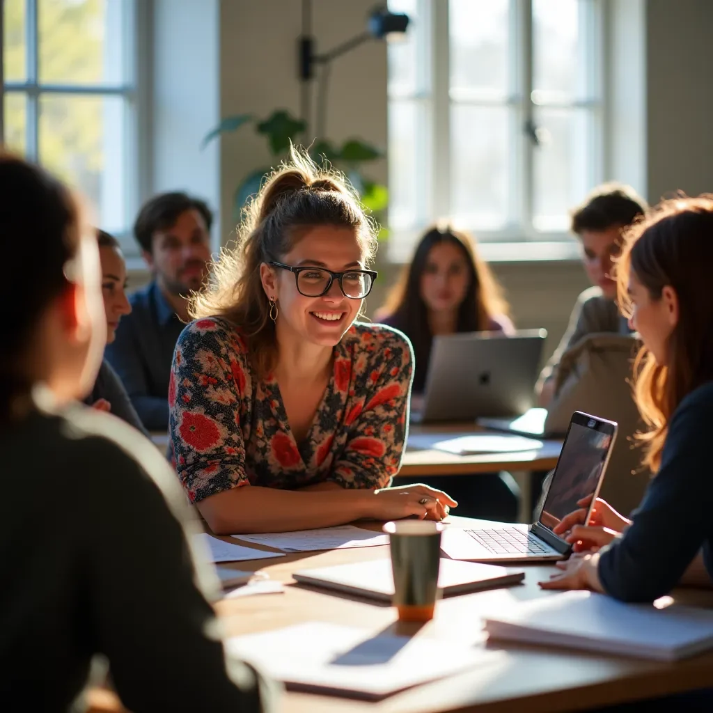 Creative timeline visualization